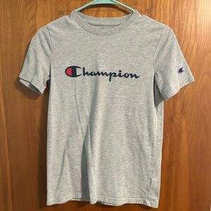 Champion boy’s Light Gray Short Sleeve Tee